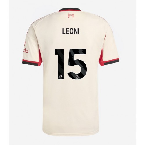 Liverpool Giovanni Leoni #15 Replika Bortatröja 2025-26 Kortärmad
